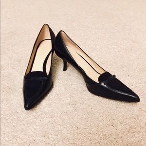 Ann Taylor Loft Leather Pointy Heels